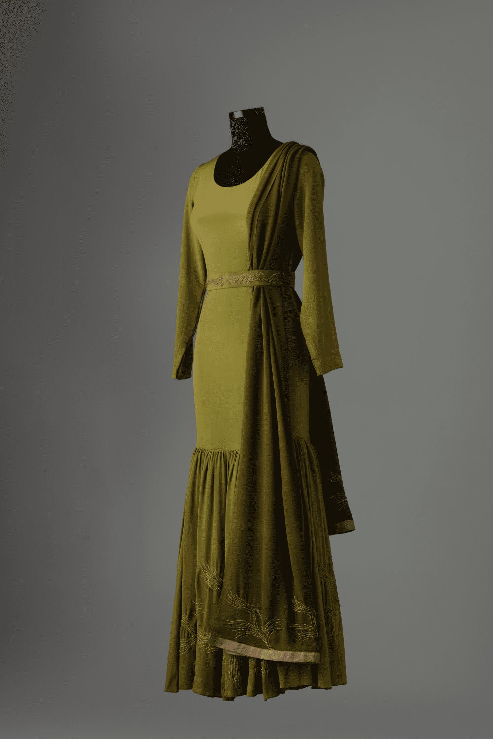 Sculpted Mehendi Tunic