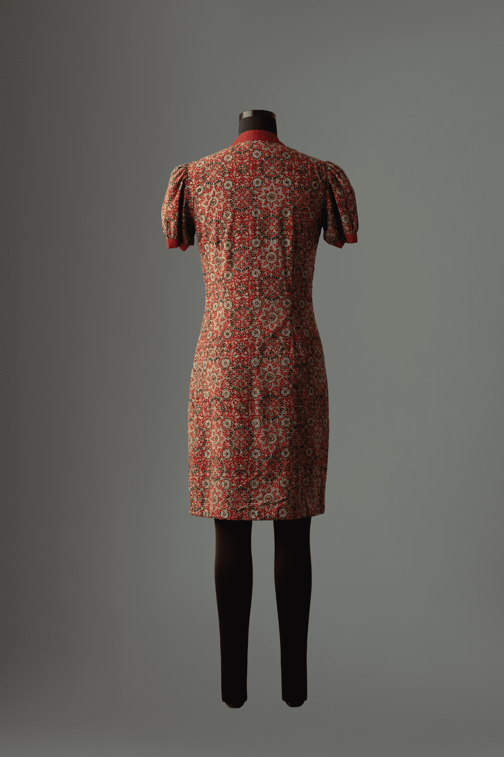 Chic Ajrakh Chinese Elegance