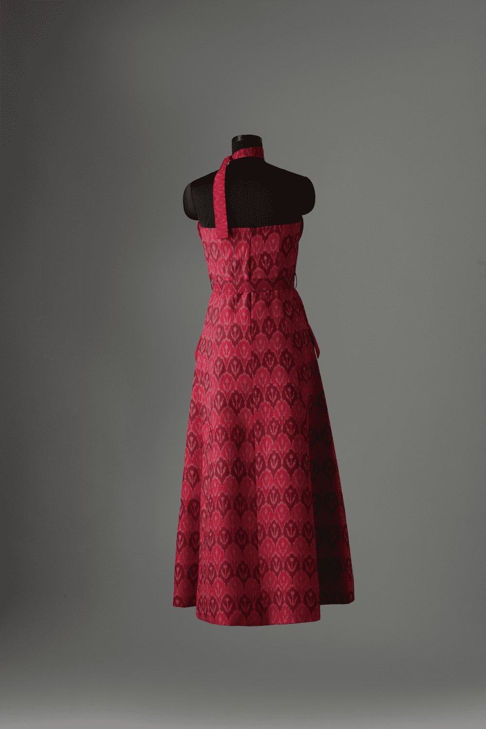 Elegant Ikat Gown