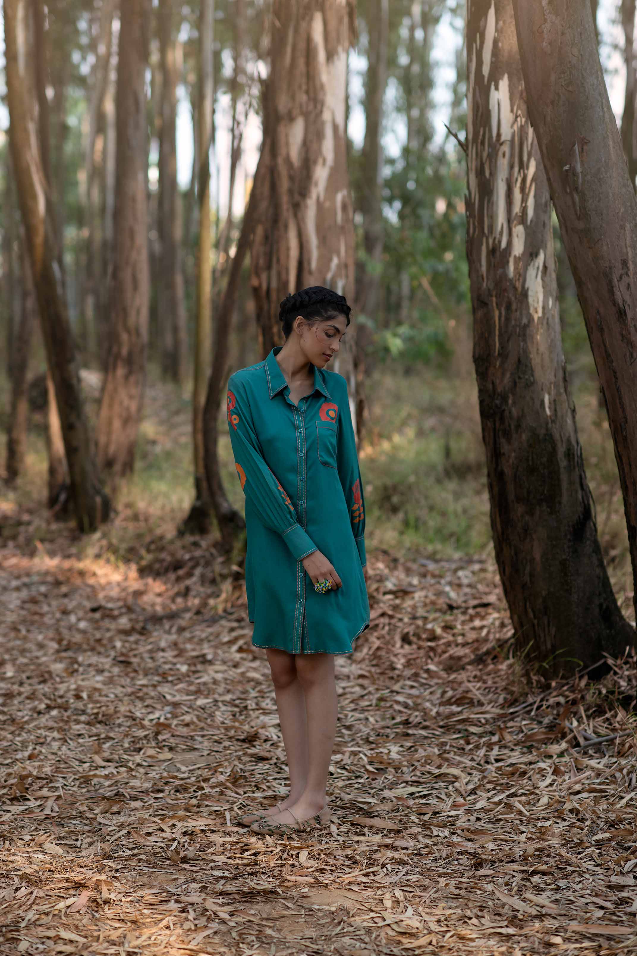 AZULA SHIRT DRESS