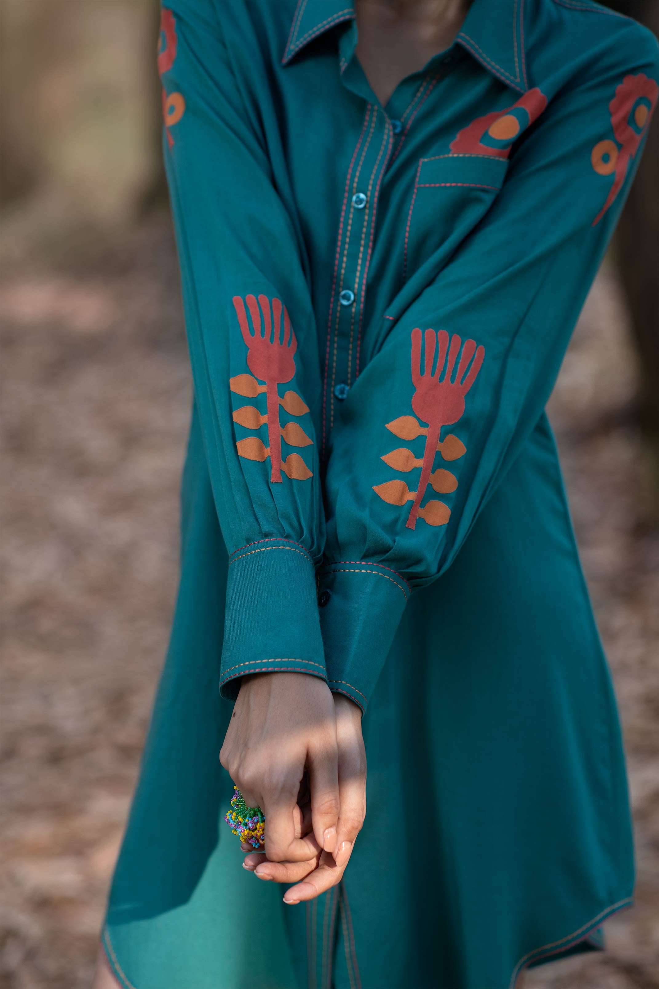 AZULA SHIRT DRESS