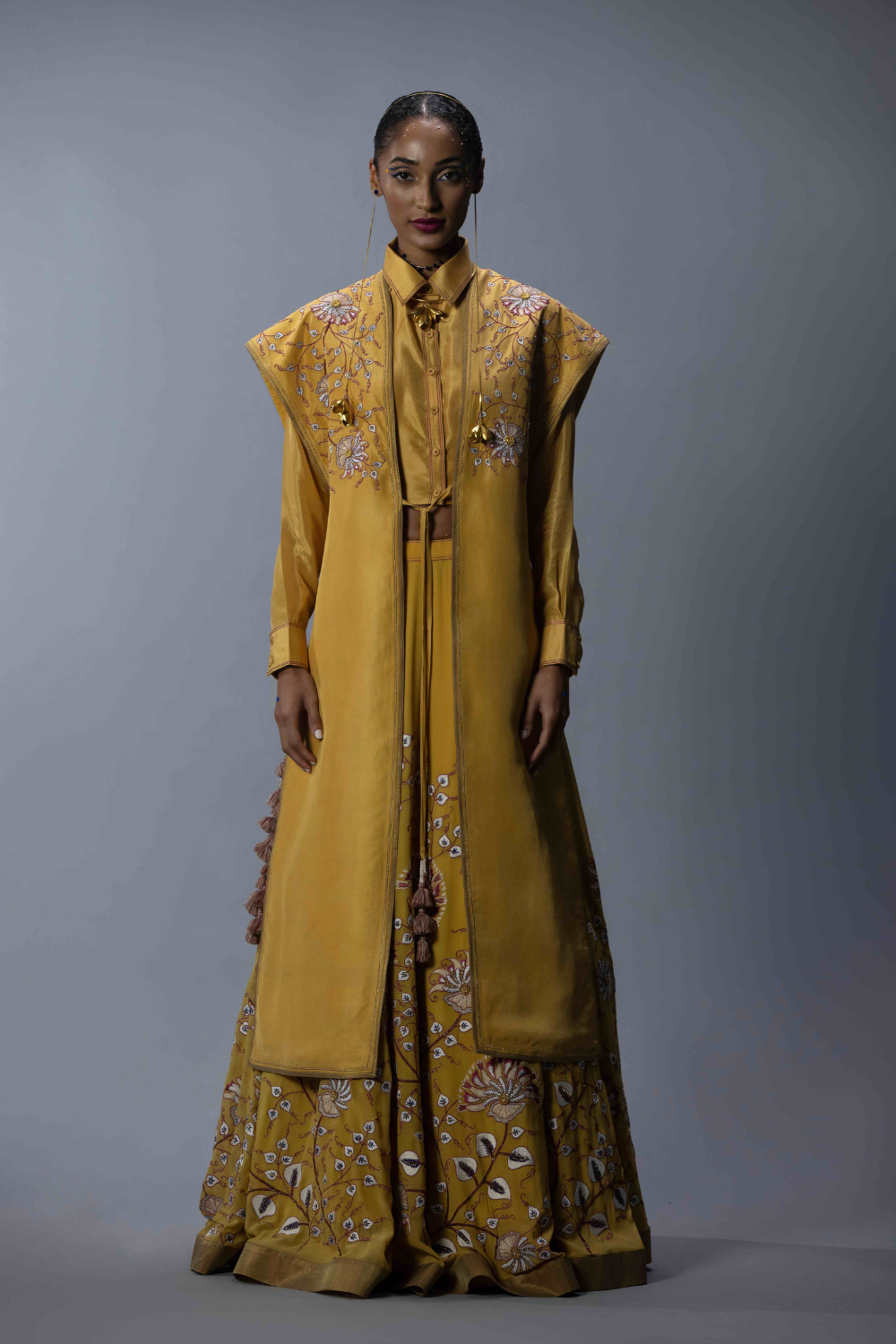 Embroidered Lehenga With Blouse