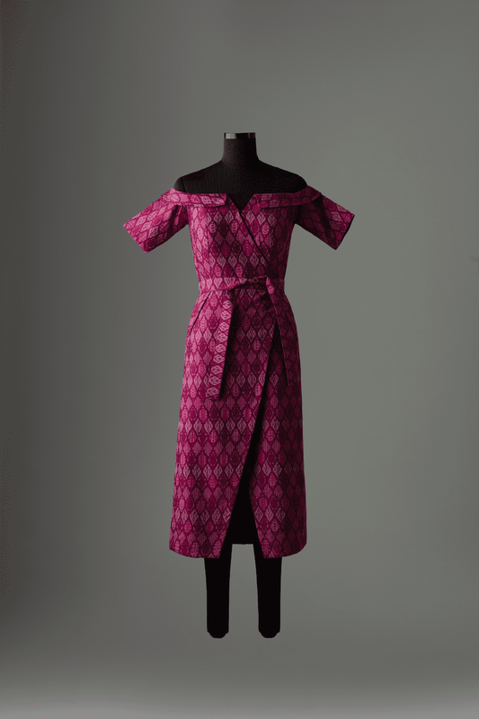 Silk Ikat Dress