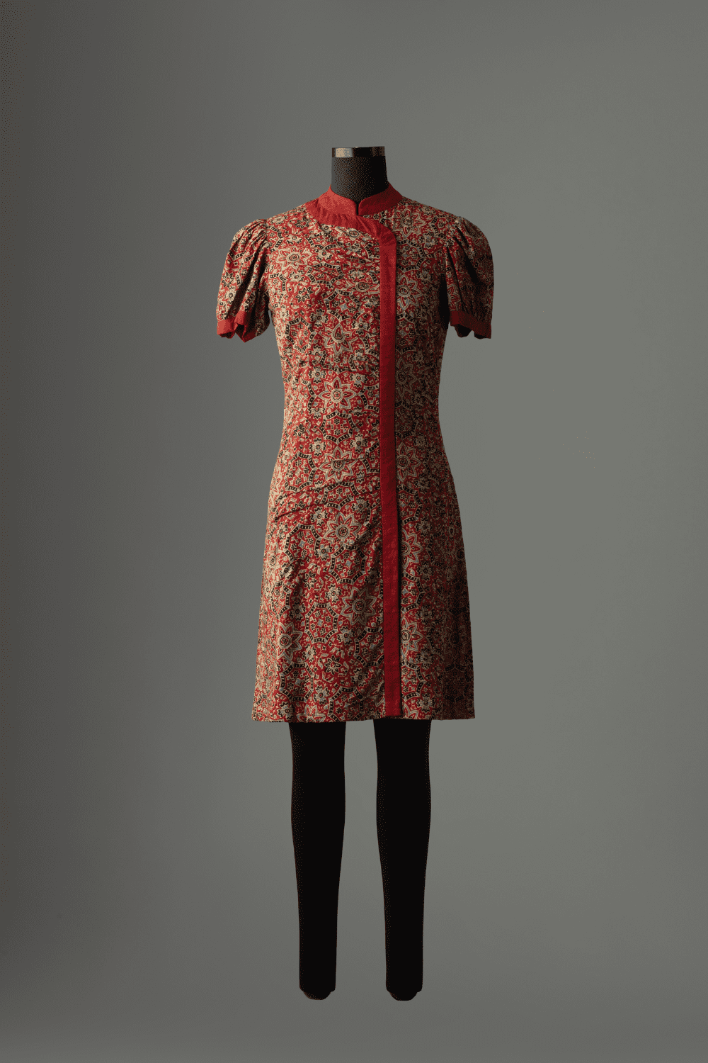 Chic Ajrakh Chinese Elegance