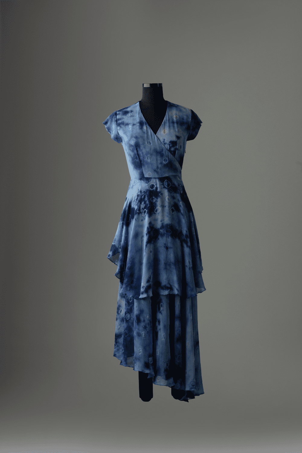 Shibori Chic Silhouette