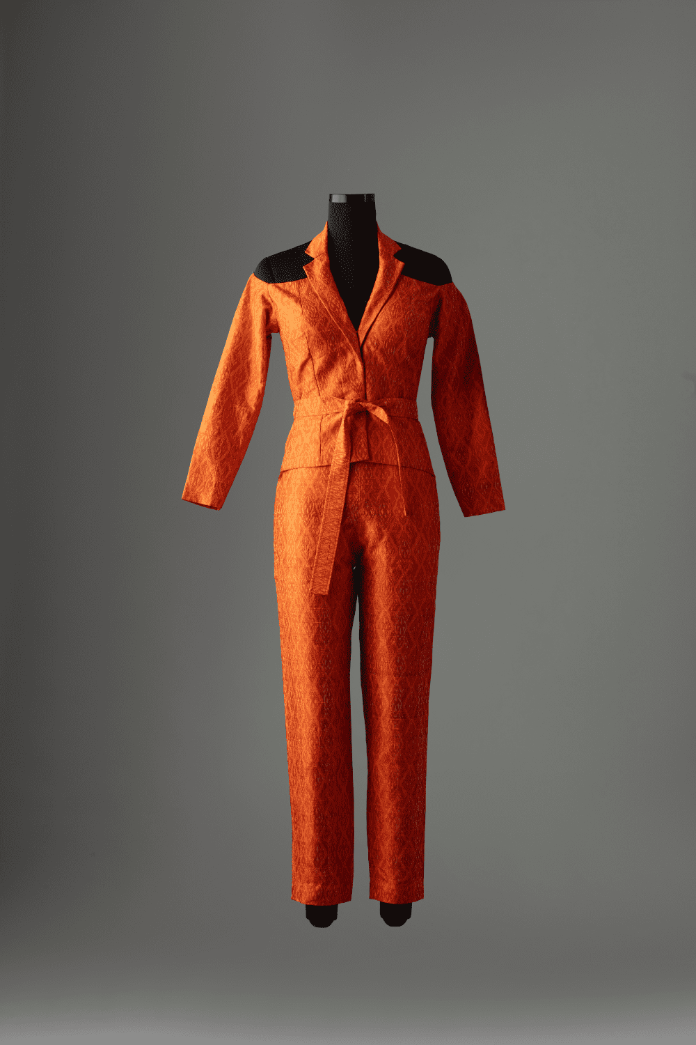 Ikat Cutout Suit
