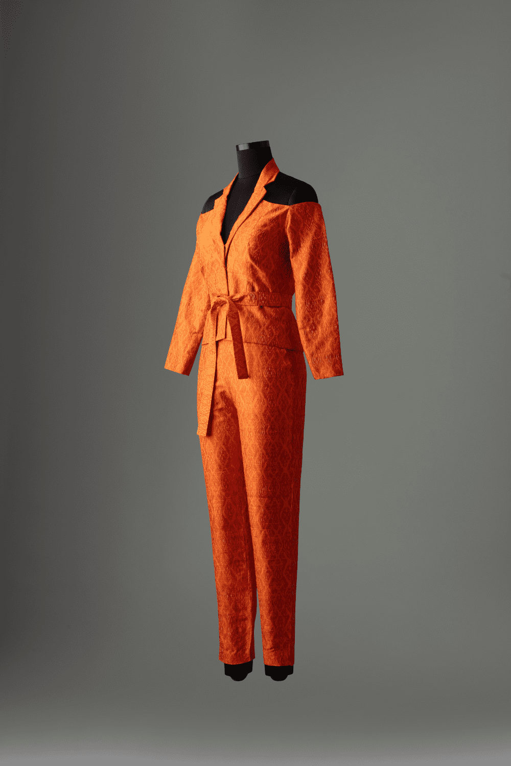 Ikat Cutout Suit