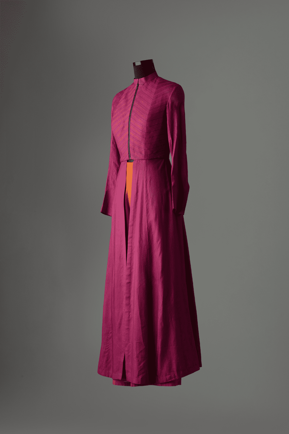 Stitch-Adorned Tunic Ensemble