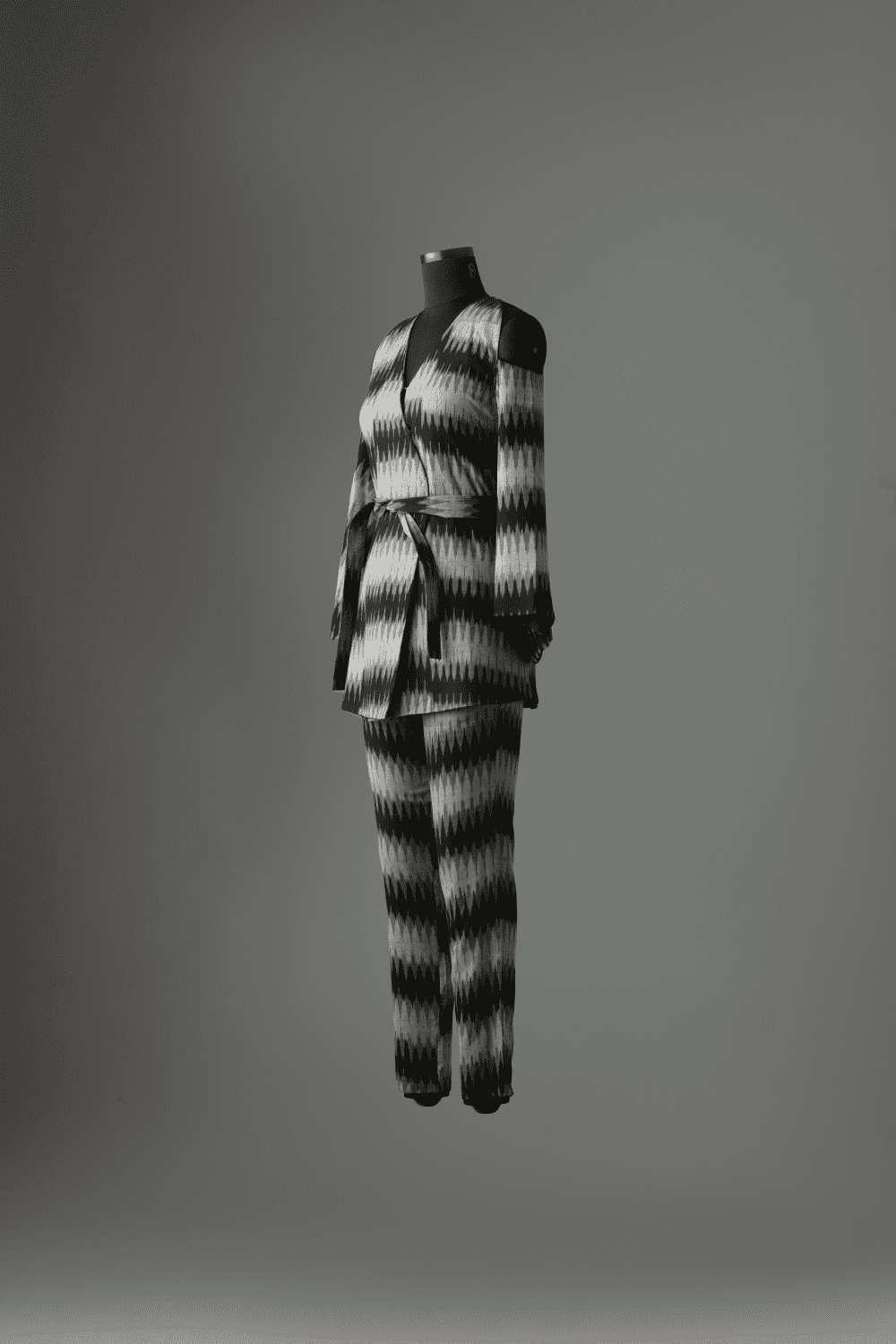 Ikat Cutout Suit