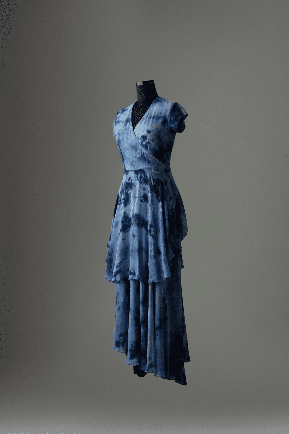 Shibori Chic Silhouette