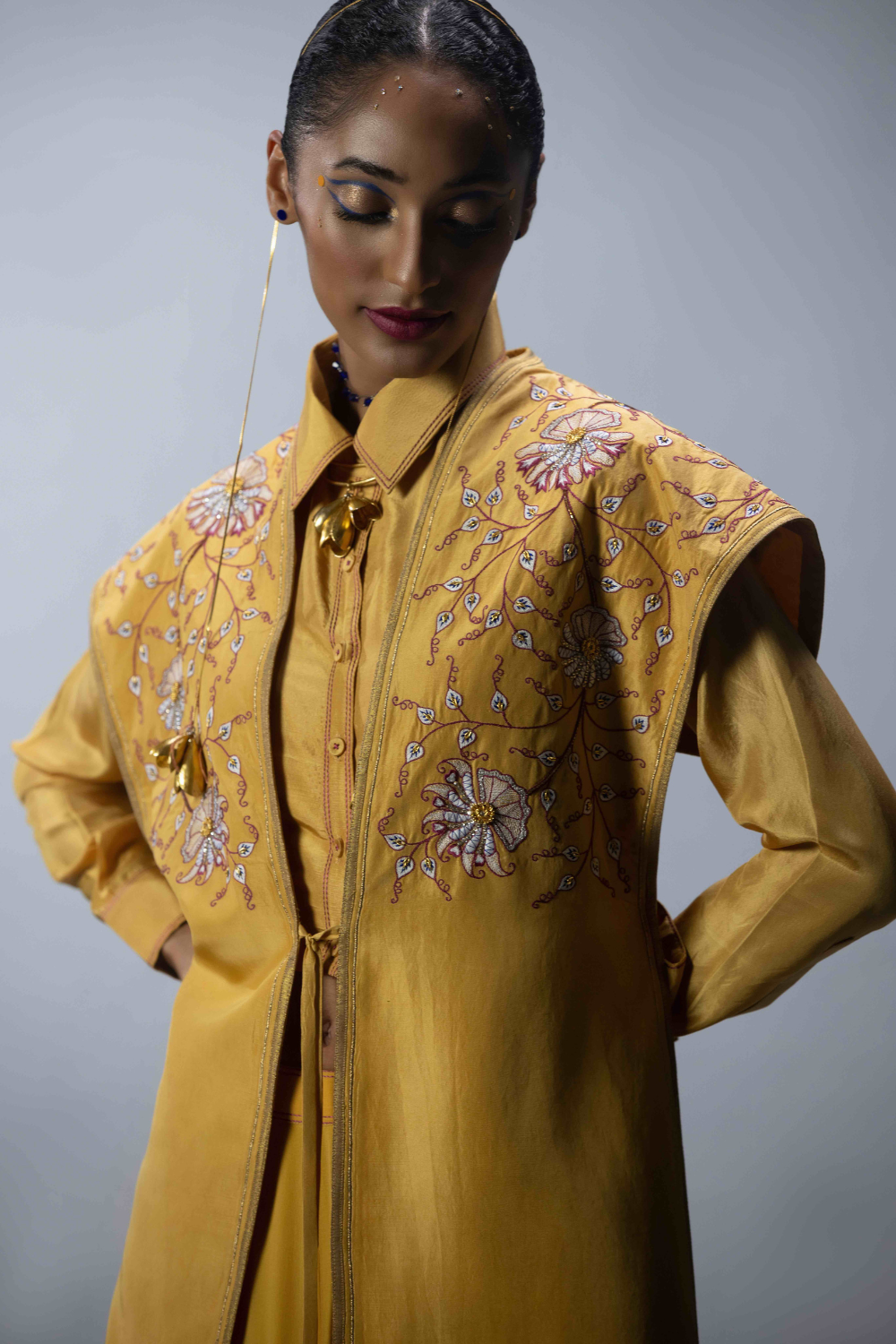 Embroidered Lehenga With Blouse