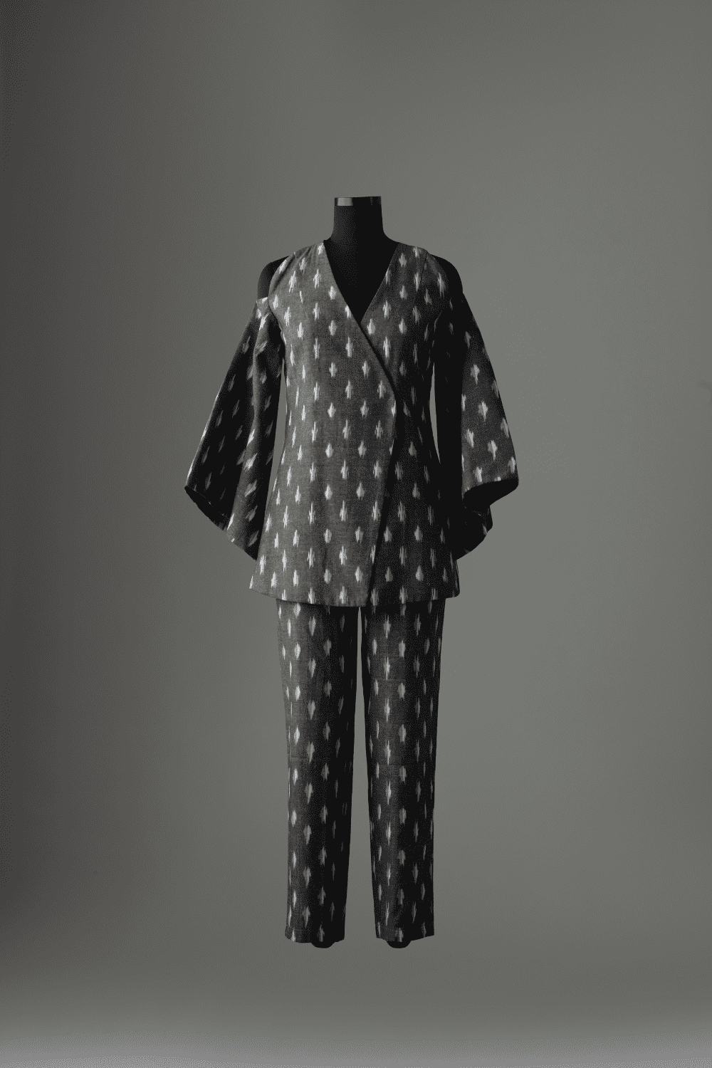 Ikat Cutout Suit
