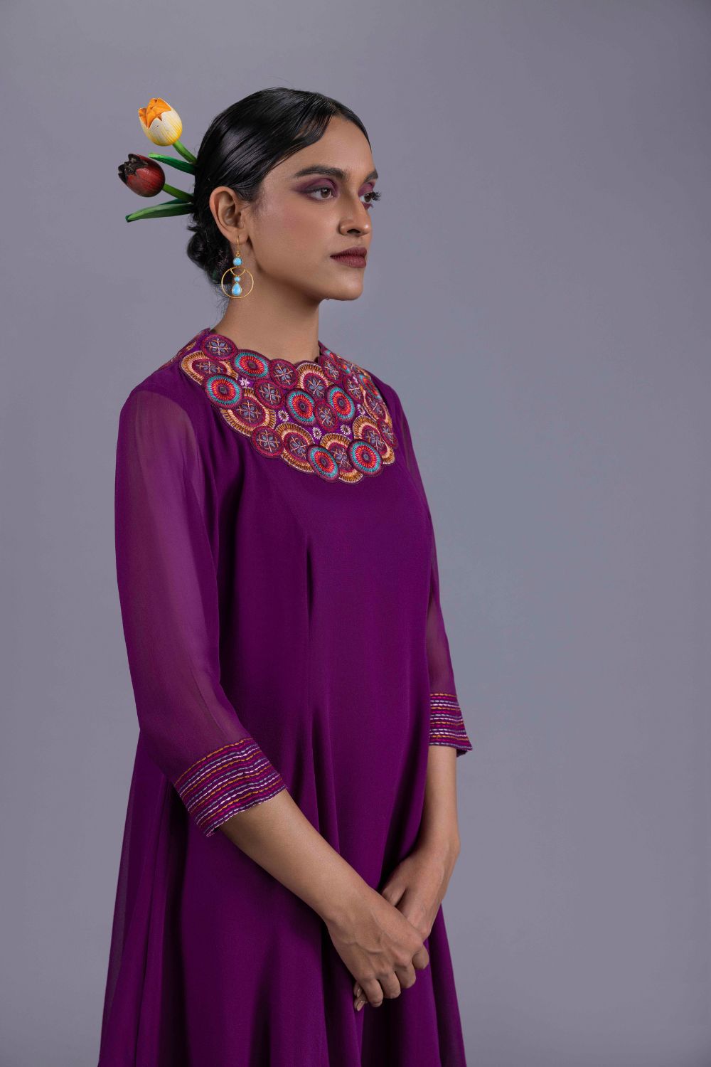 Asymmetric Layered Tunic