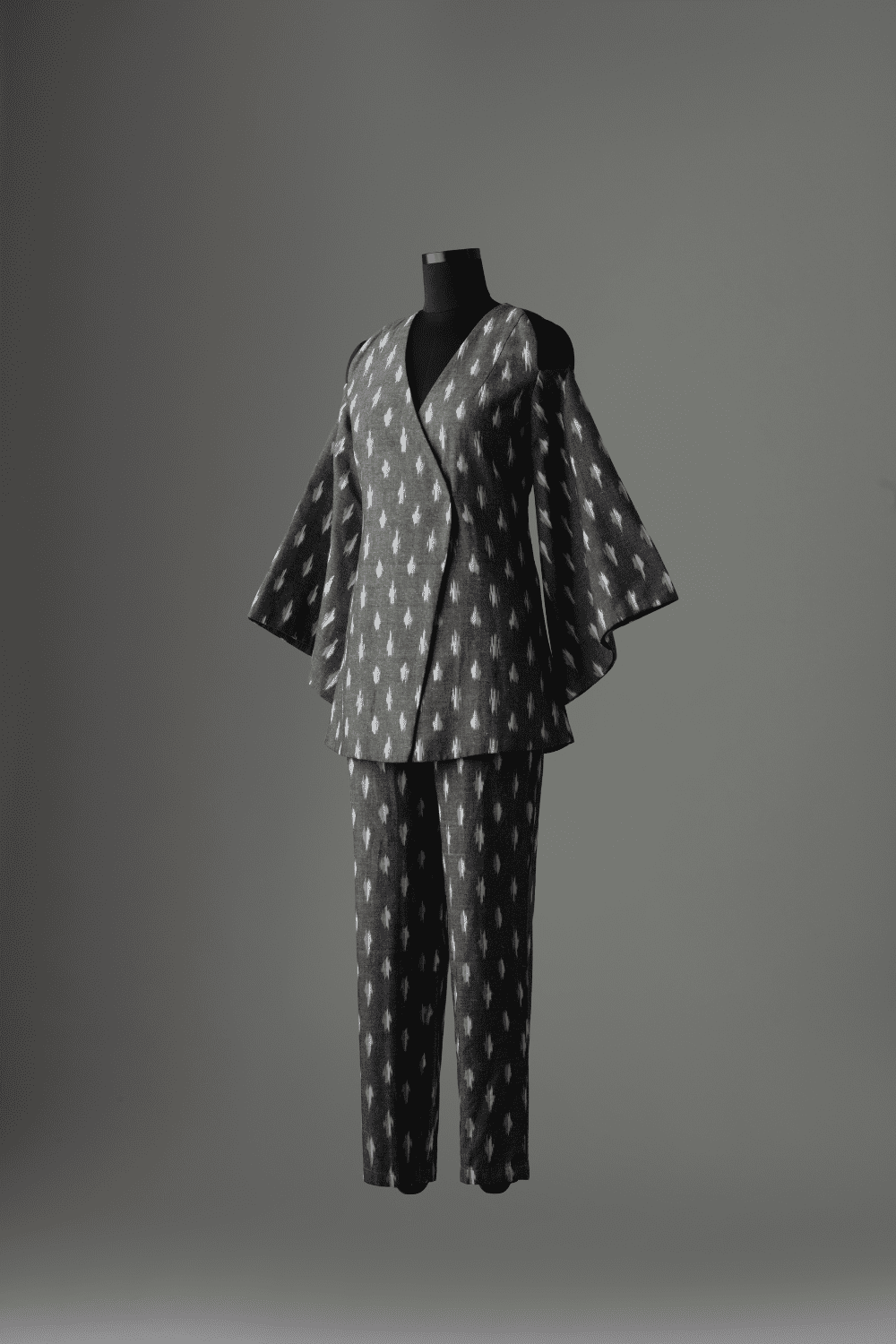 Ikat Cutout Suit