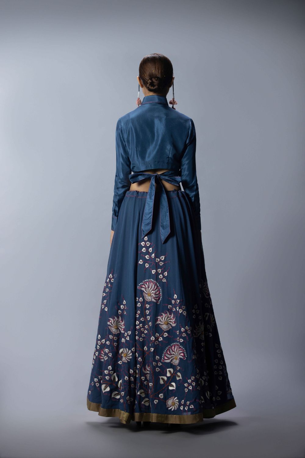 Embroidered Lehenga With Blouse