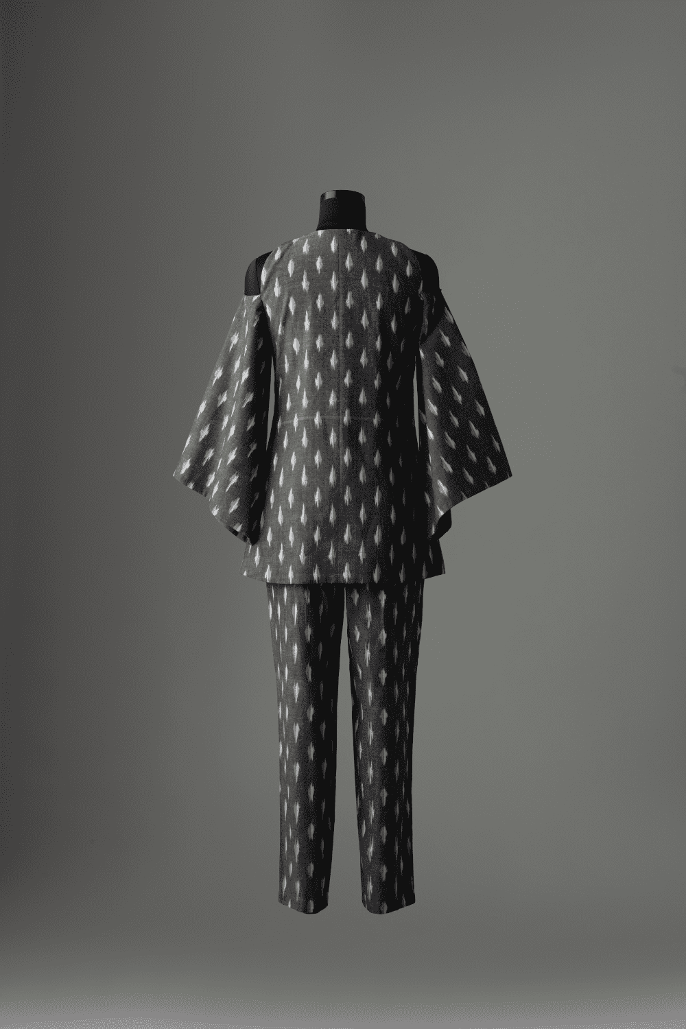Ikat Cutout Suit