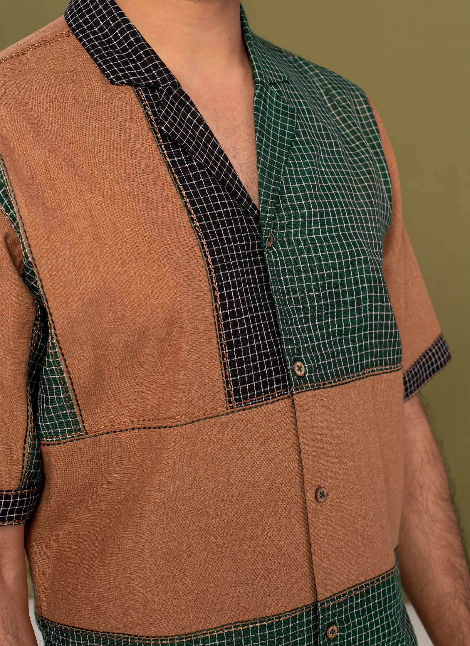 Viraaj Patchwork Shirt