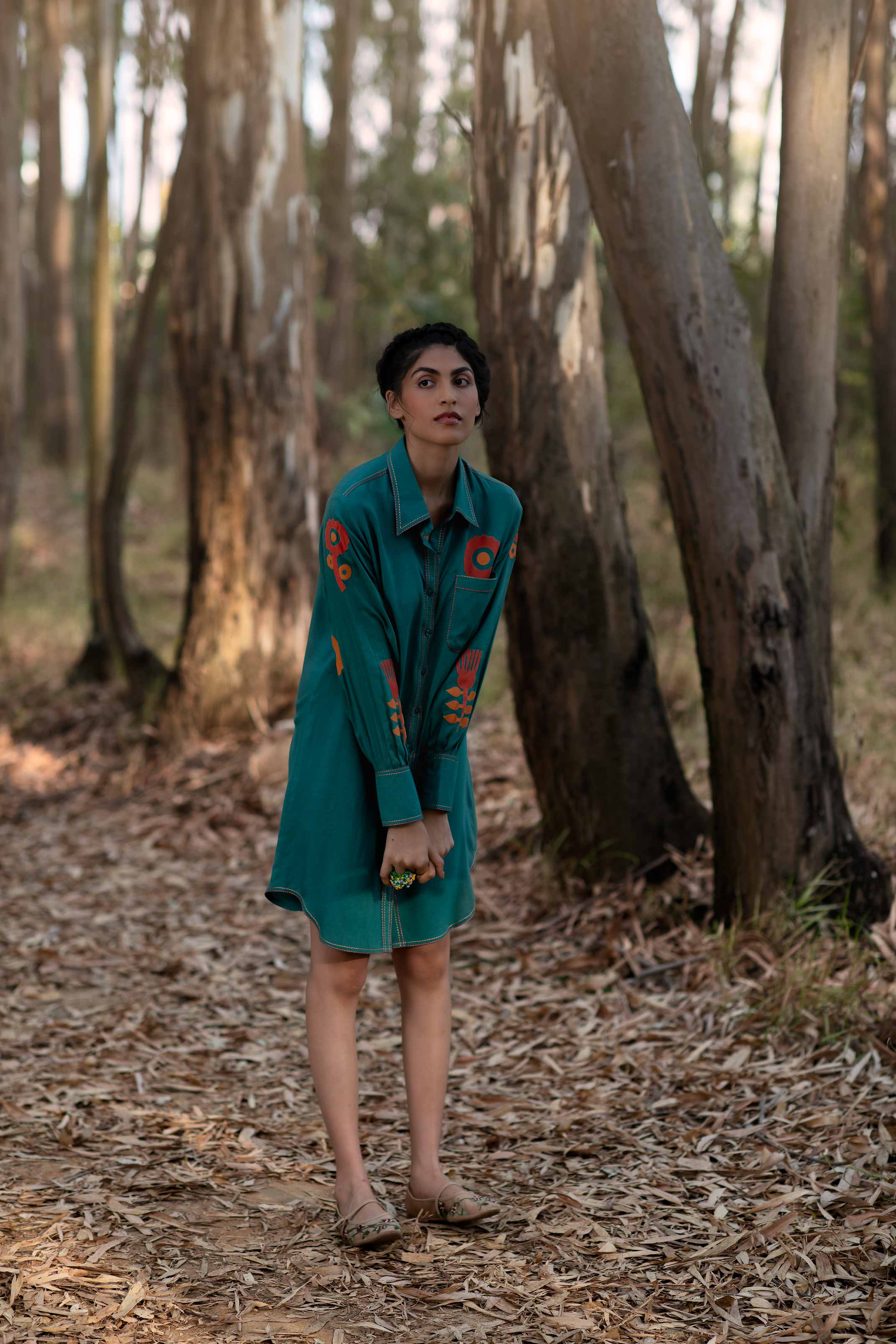 AZULA SHIRT DRESS