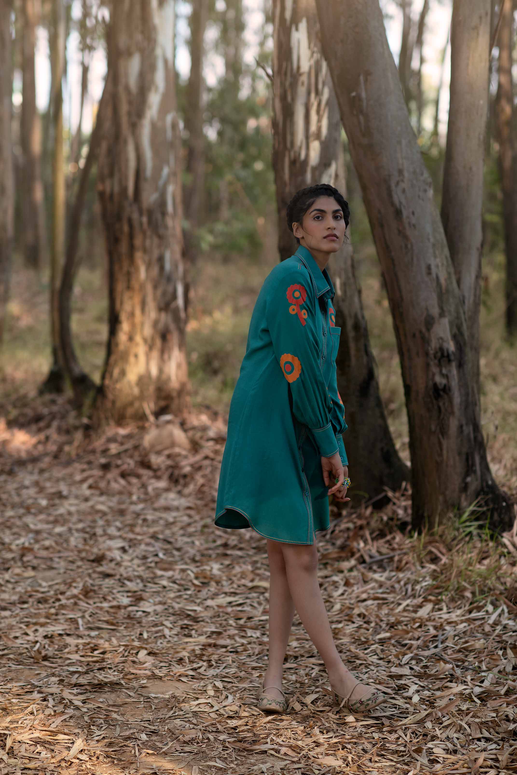 AZULA SHIRT DRESS
