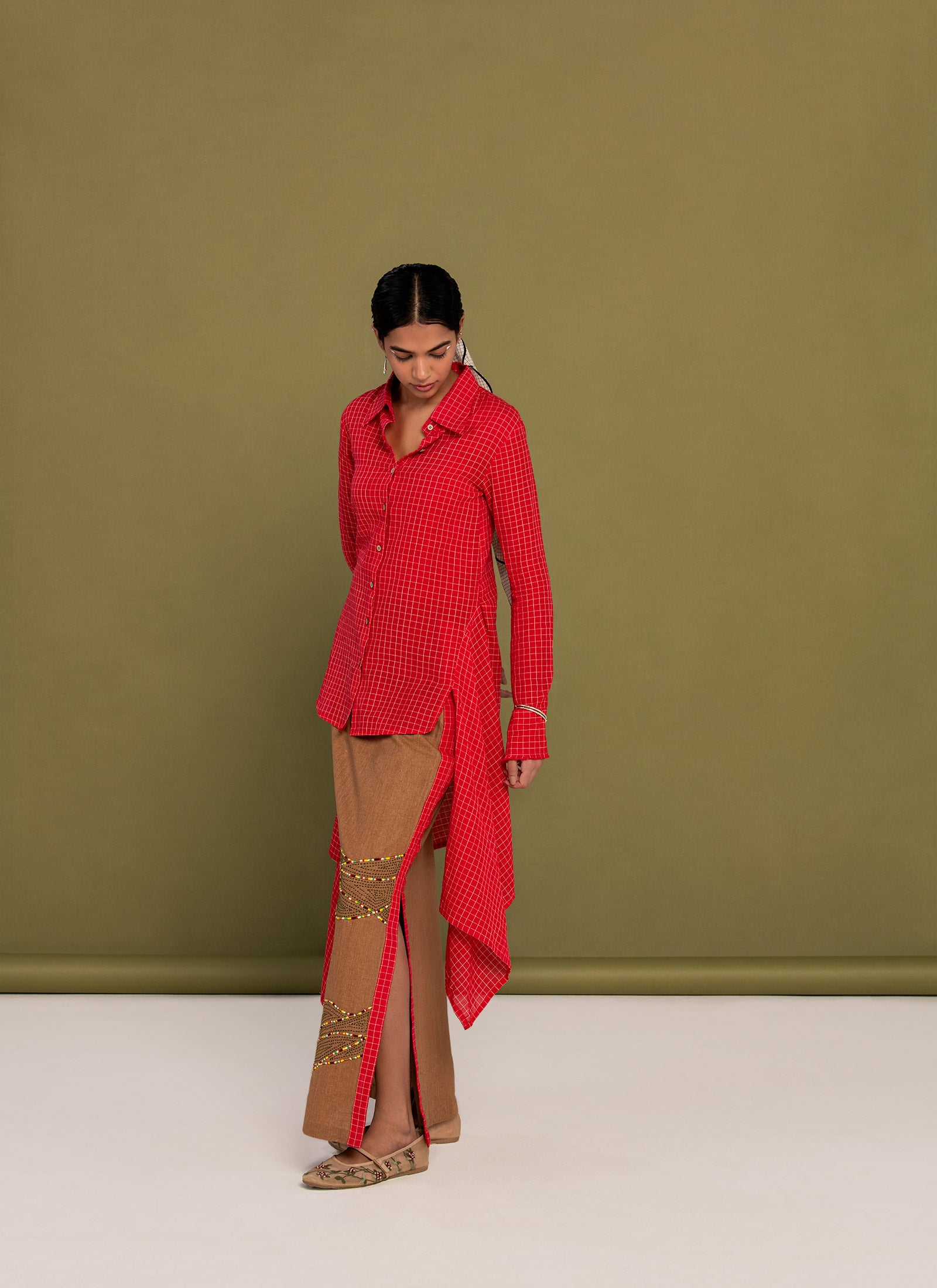 Harini top and skirt set