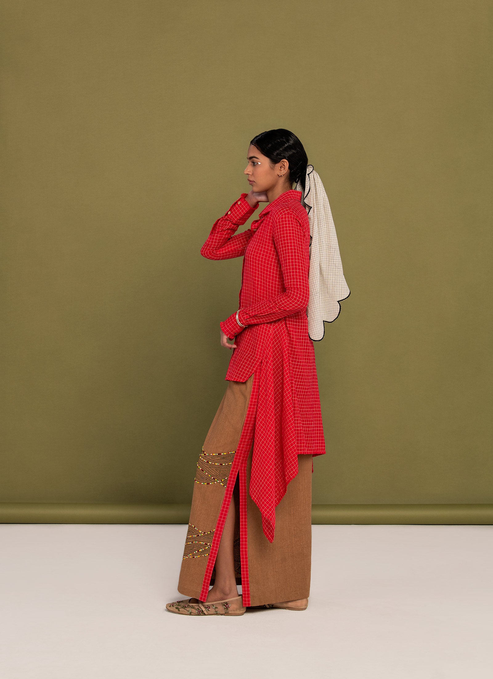 Harini top and skirt set